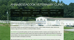 Desktop Screenshot of annabessacookvet.com
